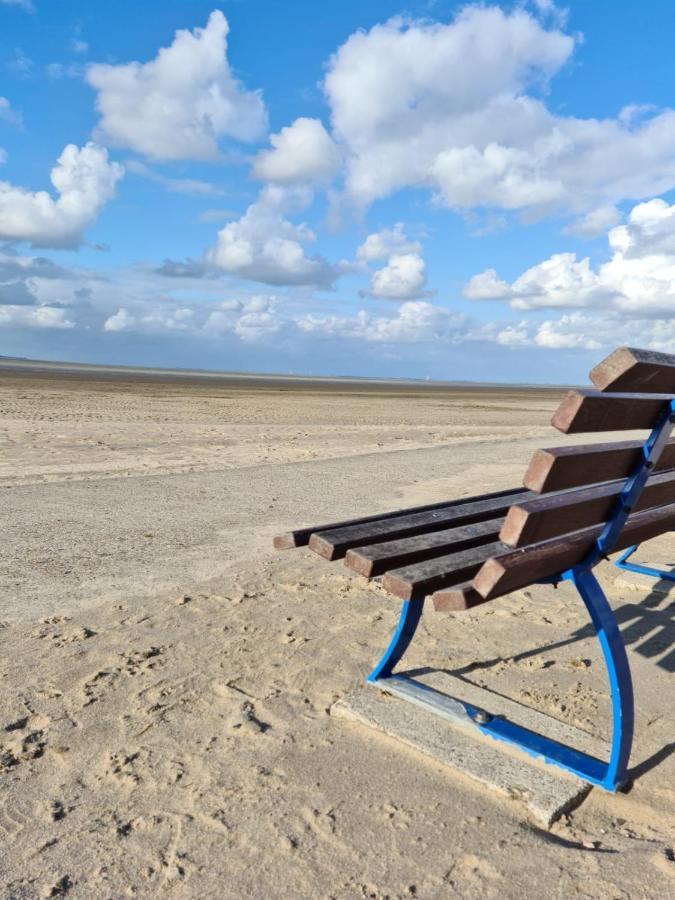 Erdgeschoss Wohnung Watt'N Meer Mit Garten In Dangast Varel Eksteriør billede